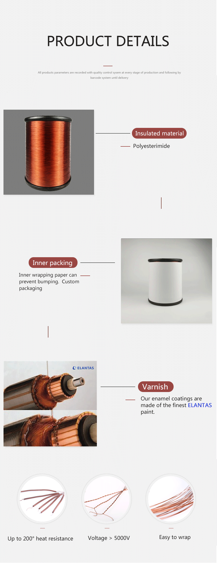 Aluminum Round  Enameled Wire
