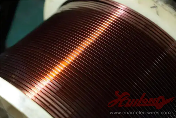 Enameled Copper Flat Wire