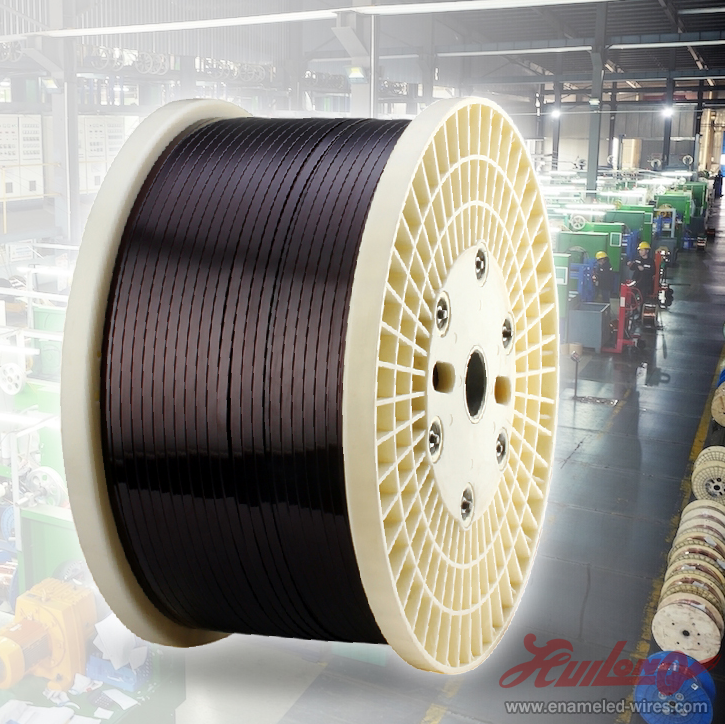 Enameled Rectangular Copper Wire